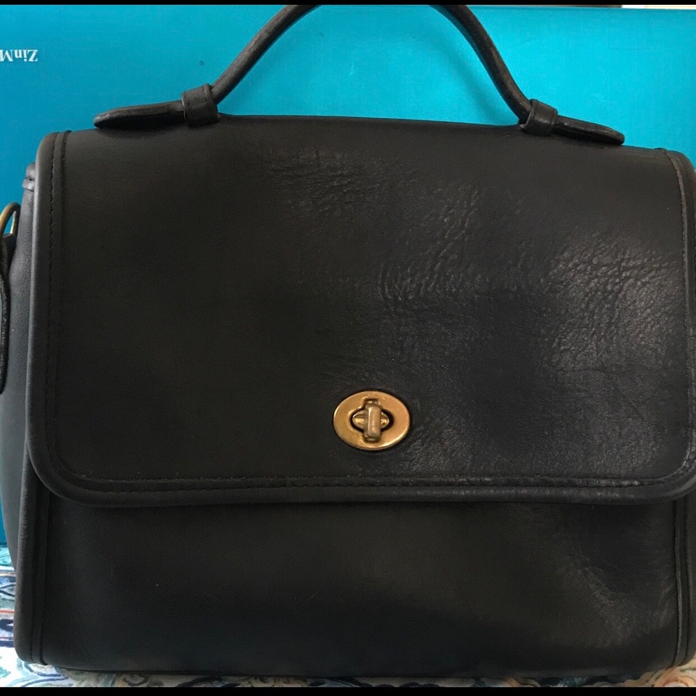 Authentic Vintage Coach Court Bag